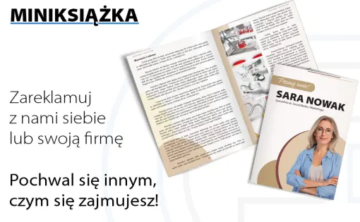 Miniksiążka - nowoczesna reklama